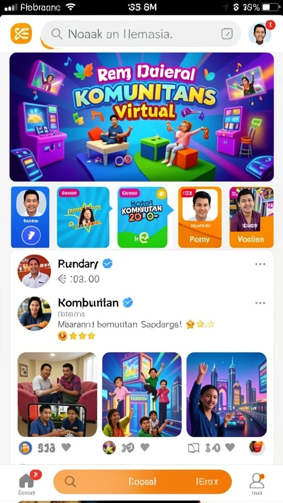 8728slots - Tampilan antarmuka yang bersih dan menarik.