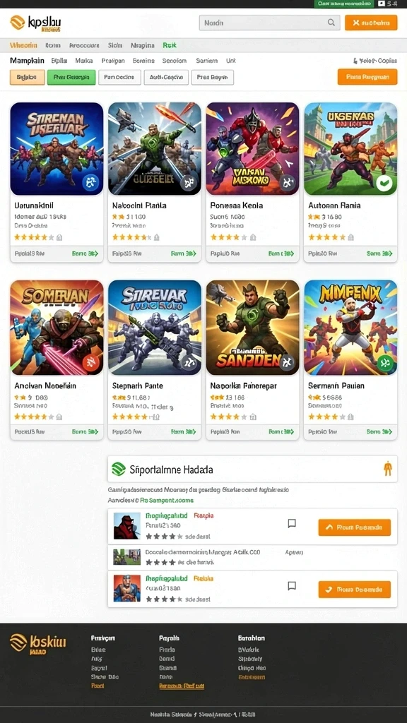 k3k3 - Screenshot menggambarkan suasana level yang penuh tantangan.