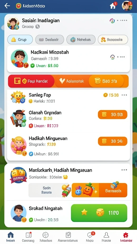 los303 - Tampilan menu utama yang menarik dan mudah digunakan.
