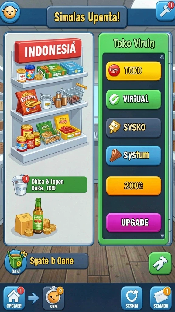 mamen123 - Tampilan awal gameplay yang menarik.