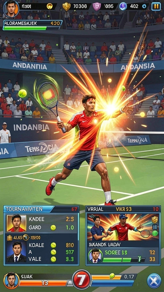 pp7 - Tampilan awal game yang menarik dan mudah dipahami.