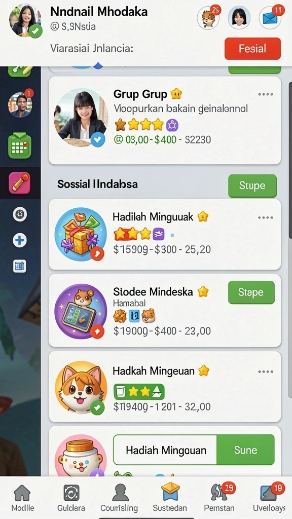 svip10 - Fitur multiplayer untuk bermain bersama teman.